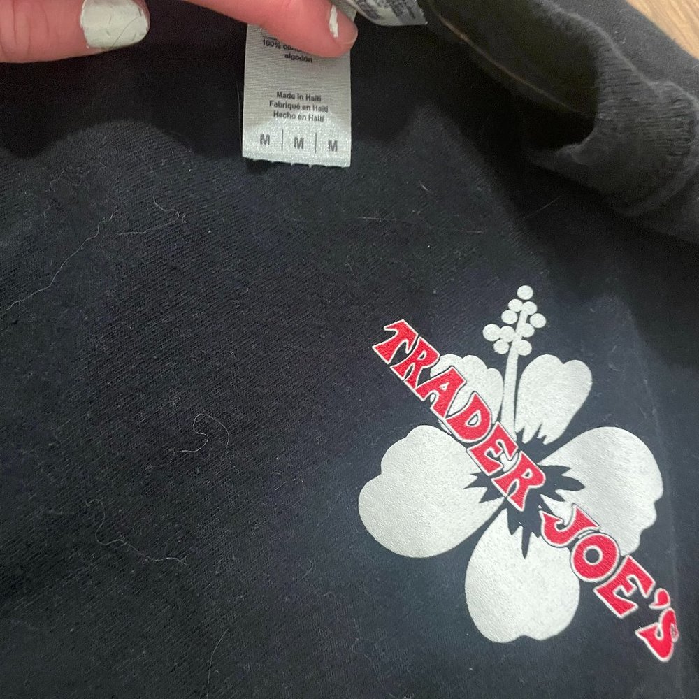 Trader Joe's T-shirt (black)